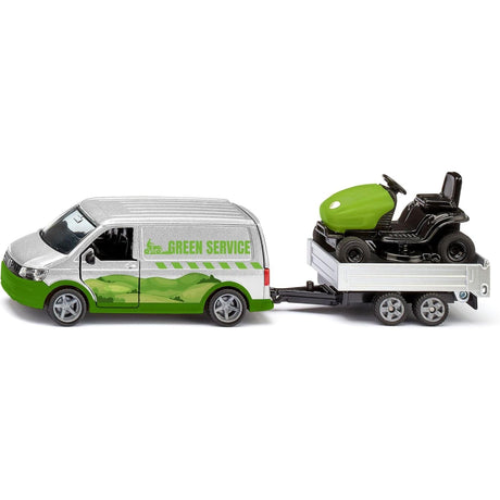 Siku VW T6 with lawn tractor 1:50 Scale