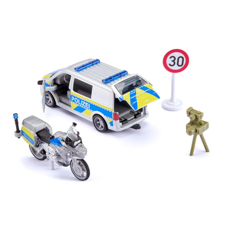 Siku VW T6 with motorbike police 1:50 Scale