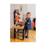 Smoby Black+Decker Bricolo Center Toy Workbench 92pcs