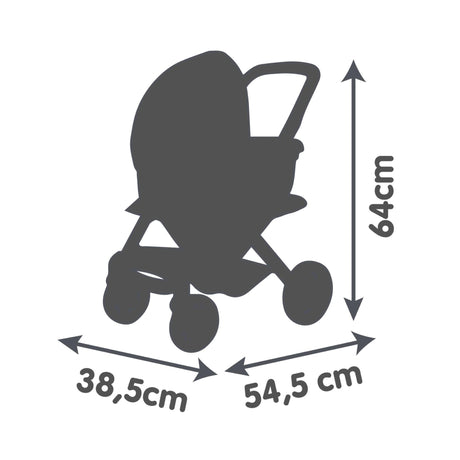 Smoby Maxi-Cosi Combi Pushchair + Pram Beige