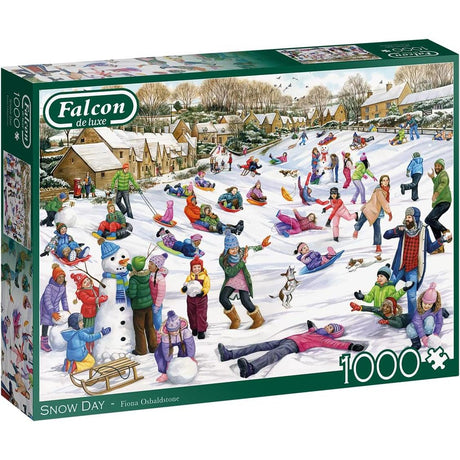 Snow Day Deluxe Jigsaw Puzzle 1000 pcs.