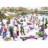 Snow Day Deluxe Jigsaw Puzzle 1000 pcs.