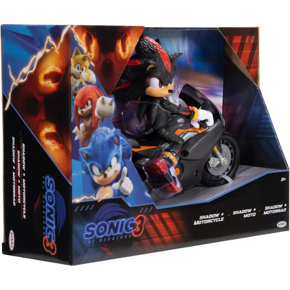 Sonic the Hedgehog 3 Shadow Figure with Motorcycle 12cm