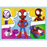 Spidey and his Amazing Friends 4-in-1 Puzzles