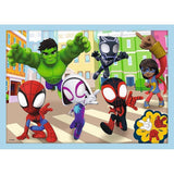 Spidey and his Amazing Friends 4-in-1 Puzzles