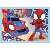Spidey and his Amazing Friends 4-in-1 Puzzles