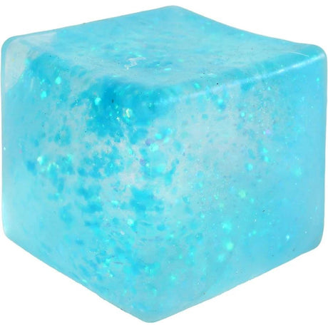 Squeeze Sugar Glitter Cube Mega Size, Assorted Colours