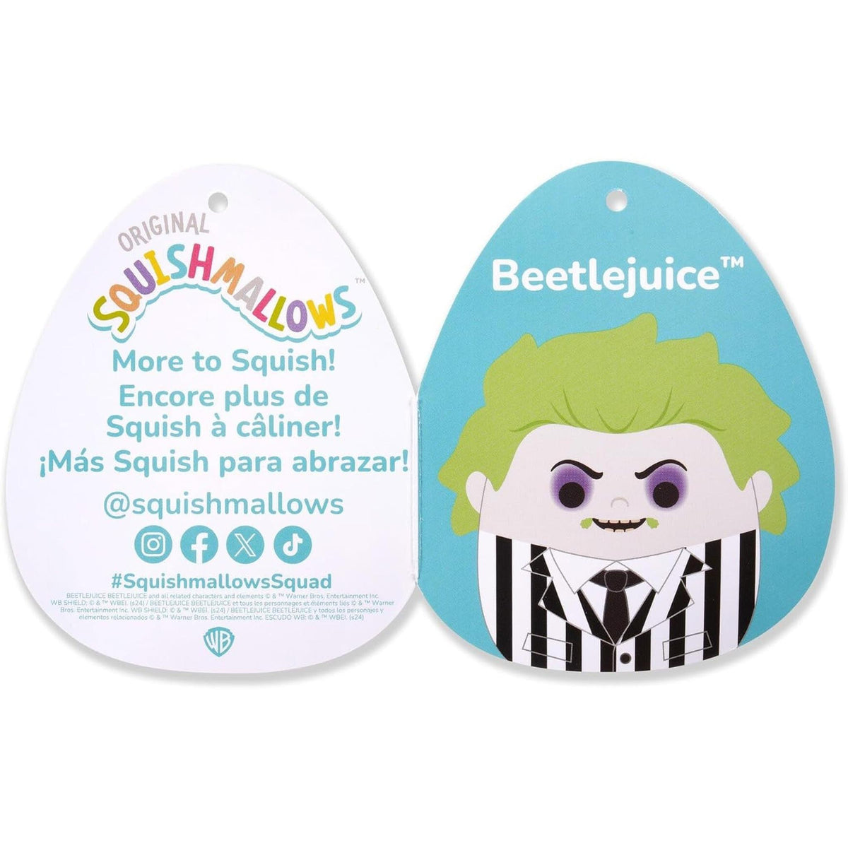 Squishmallows: Beetlejuice 8"