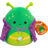 Squishmallows: Halloween - Tortellini the Green Alien with Purple Cape 7.5"