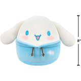 Squishmallows: Hello Kitty Dabodabo Hoodie - Cinamoroll 8"