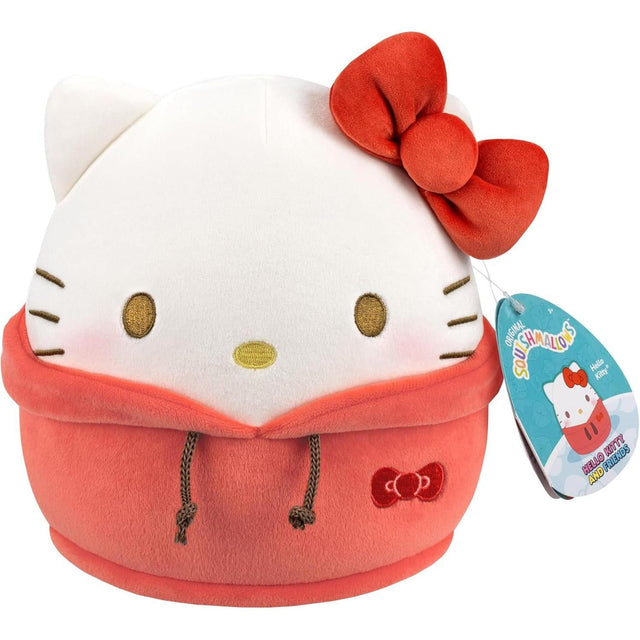 Squishmallows: Hello Kitty Dabodabo Hoodie - Hello Kitty 8"