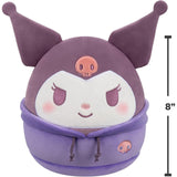 Squishmallows: Hello Kitty Dabodabo Hoodie - Kuromi 8"