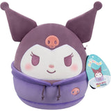 Squishmallows: Hello Kitty Dabodabo Hoodie - Kuromi 8"