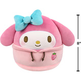 Squishmallows: Hello Kitty Dabodabo Hoodie - My Melody 8"