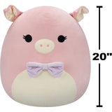 Squishmallows Hettie the Pink Pig 20"