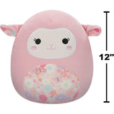 Squishmallows Lala the Pink Lamb 12"