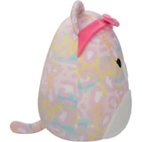 Squishmallows Michaela the Pink Rainbow Leopard 12"