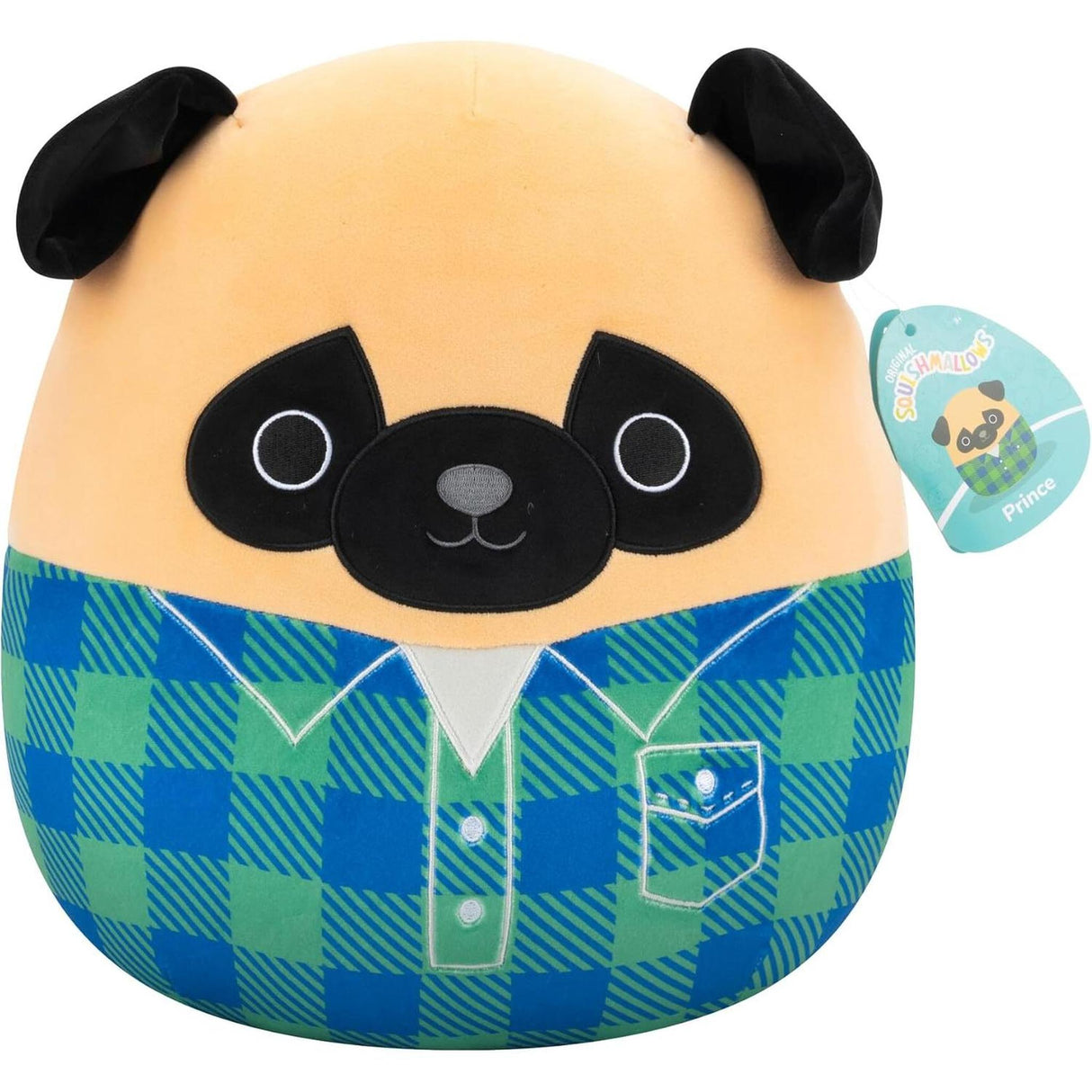 Squishmallows Prince The Pug 30 cm