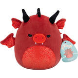 Squishmallows Salami the Red Dragon 7.5"