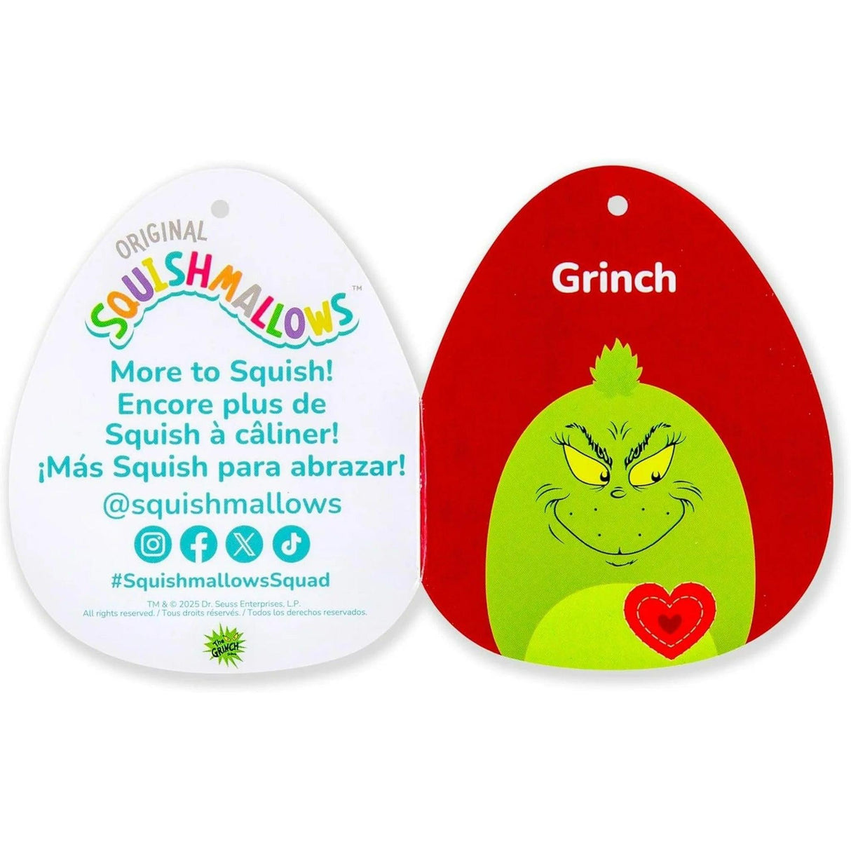 Squishmallows: The Grinch 8"