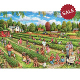 Strawberry Picking Jigsaw Puzzle 1000 pcs.