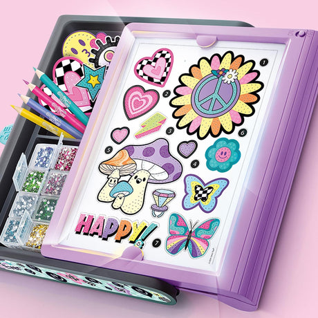 Style 4 Ever Diamond Art Light Board LED Case