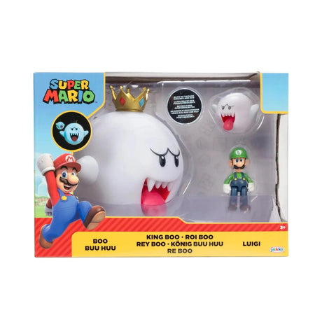 Super Mario King Boo & Luigi Playset