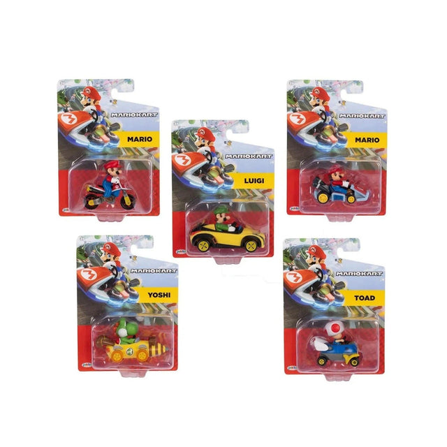 Super Mario: Mario Kart Racers 1:64, Assorted