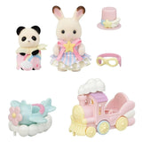Sylvanian Families Amusement Park Ride Set - Plane & Train