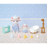 Sylvanian Families Bath Time Bubble Siblings
