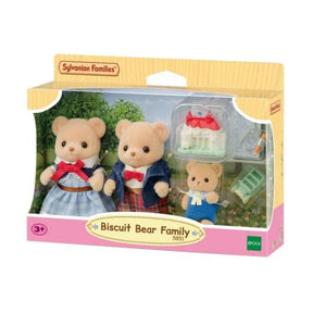 Sylvanian Families Biscuit Bear Family
