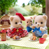 Sylvanian Families Biscuit Bear Sister & Brother - Delicious Picnic-