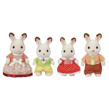 Sylvanian Families Chocolate Rabbit Family - New