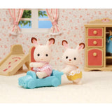 Sylvanian Families Chocolate Rabbit Twins - New