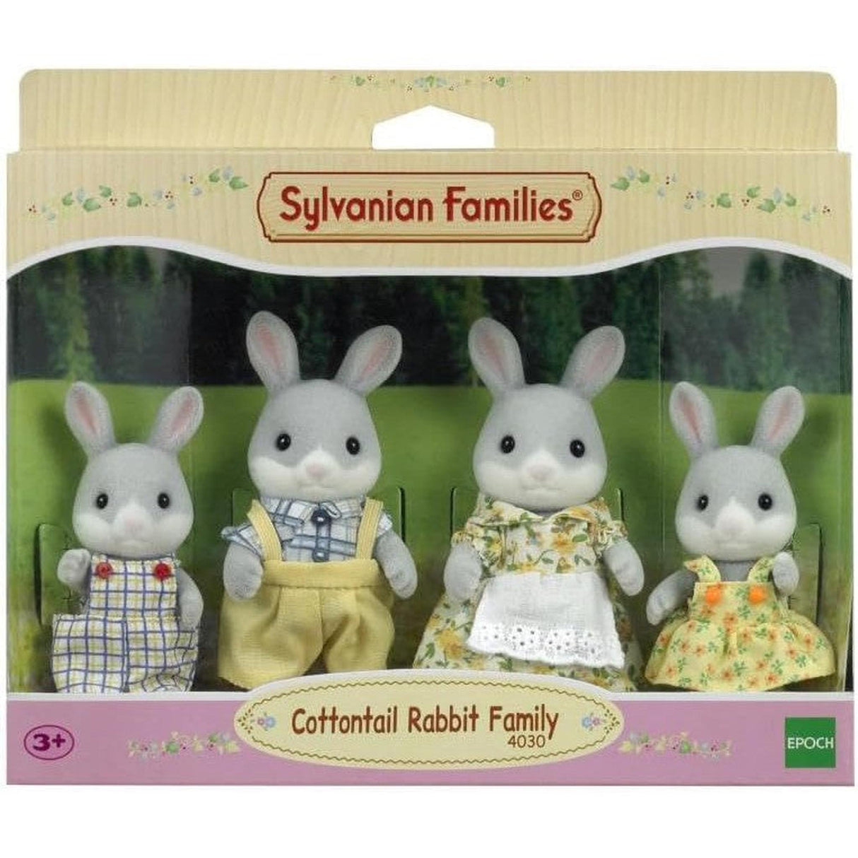 Sylvanian Families Cottontail Rabbit Family