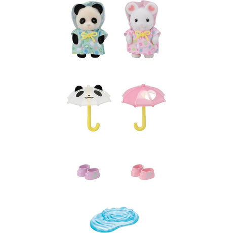 Sylvanian Families Nursery Friends - Rainy Day Duo