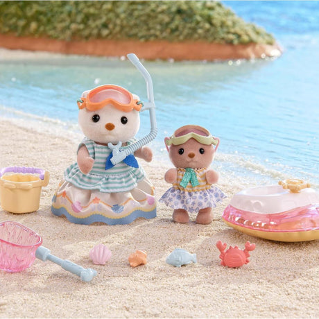 Sylvanian Families Sea Otter Sisters - Splashy Snorkel Set