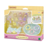 Sylvanian Families Triplets Baby Bathtime Set