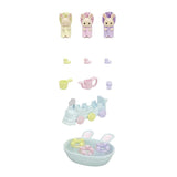 Sylvanian Families Triplets Baby Bathtime Set