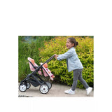 Smoby Maxi Cosi Pink Twin Doll Pushchair