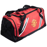 Manchester United FC Core Stripe Holdall Bag