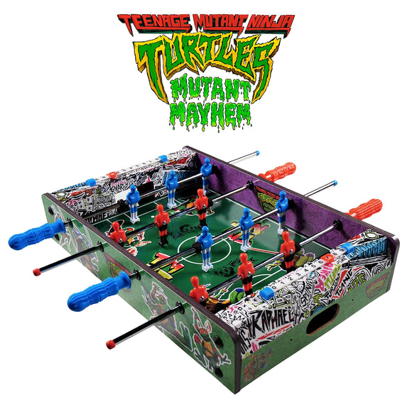 Tabletop Foosball: Teenage Mutant Ninja Turtles Mutant Mayhem