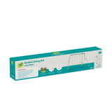 TP Double Swing Set With Glider