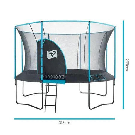 TP Genius® 12ft Round Trampoline