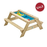TP Toys Deluxe FSC Wooden Picnic Table Sandpit