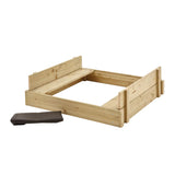 TP Wooden Lidded Sandpit - FSC® certified