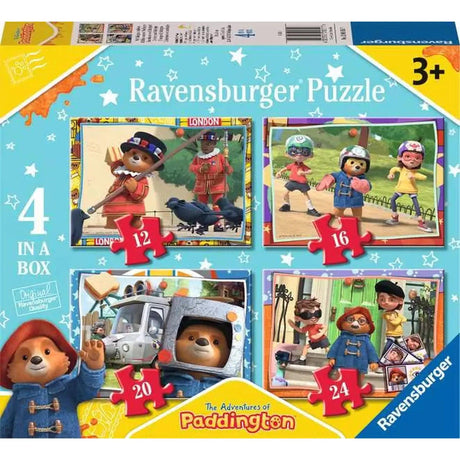The Adventures of Paddington Bear 4-in-a-Box Puzzles