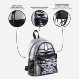 The Mandalorian Faux-Leather Mini Travel Backpack