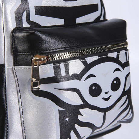 The Mandalorian Faux-Leather Mini Travel Backpack