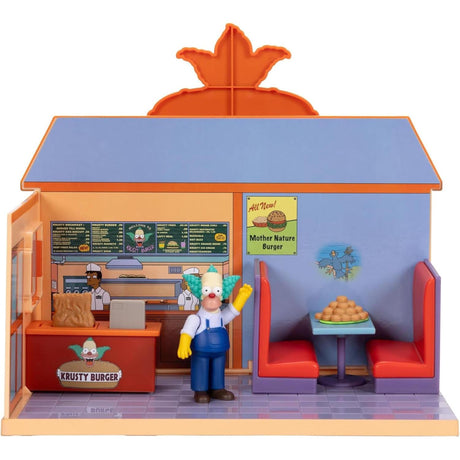 The Simpsons Krusty Burger Diorama Playset